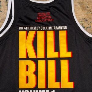 Quentin Tarantino Black and Yellow Jersey